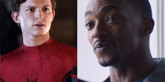 8. Épico troleo de Anthony Mackie a Tom Holland en el set de Falcon y el Soldado de Invierno