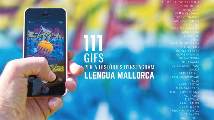 Campaña del Consell de Mallorca para el uso del catalán en Instagram.
