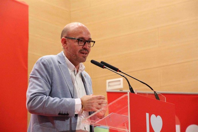 El secretario general del PSOE de Cártama (Málaga) y alcalde del municipio, Jorge Gallardo