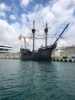 La Nao Victoria en la Marina de Valencia