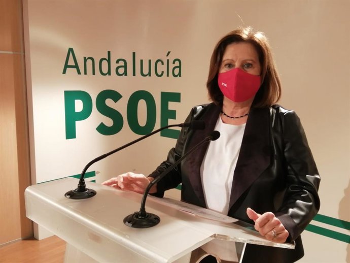 La parlamentaria andaluza del PSOE María José Sánchez Rubio