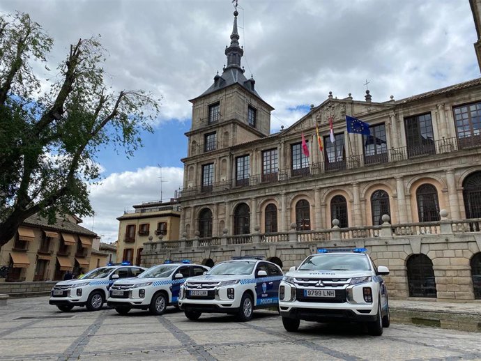Los cuatro nuevos coches de la Policía Local