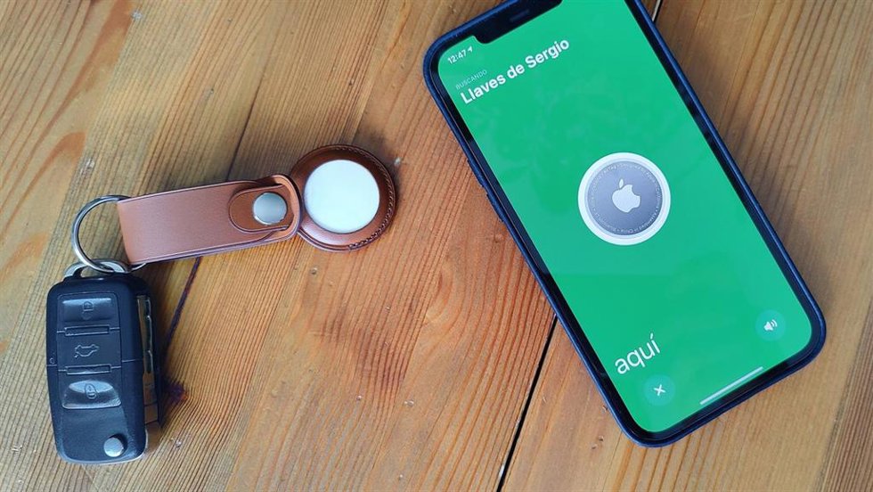Archivo - AirTag de Apple