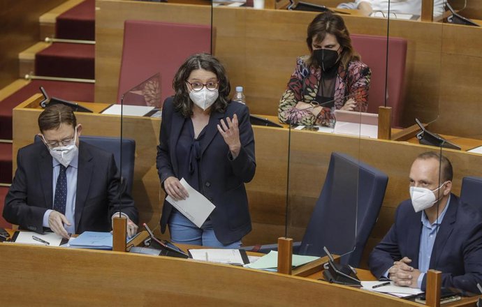 Archivo - La vicepresidenta y Portavoz del Consell, Mónica Oltra