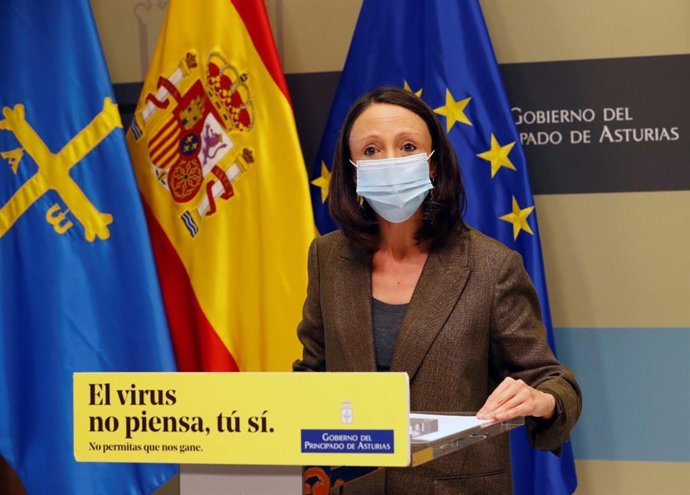 La portavoz del Gobierno del Principado, Melania Álvarez