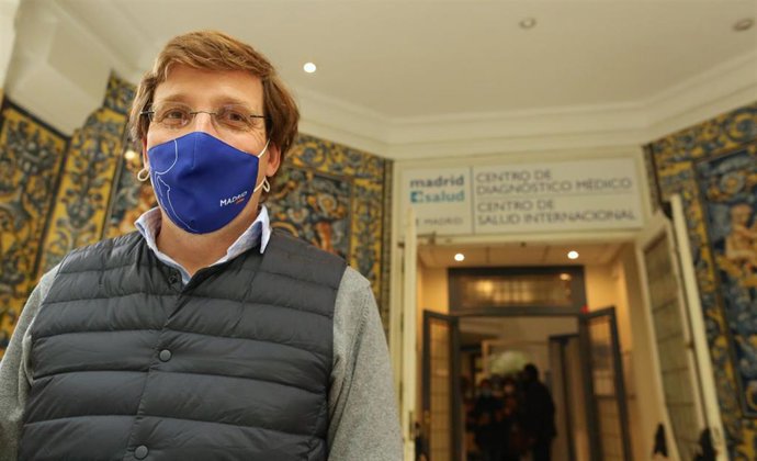 El alcalde de Madrid, José Luis Martínez-Almeida.