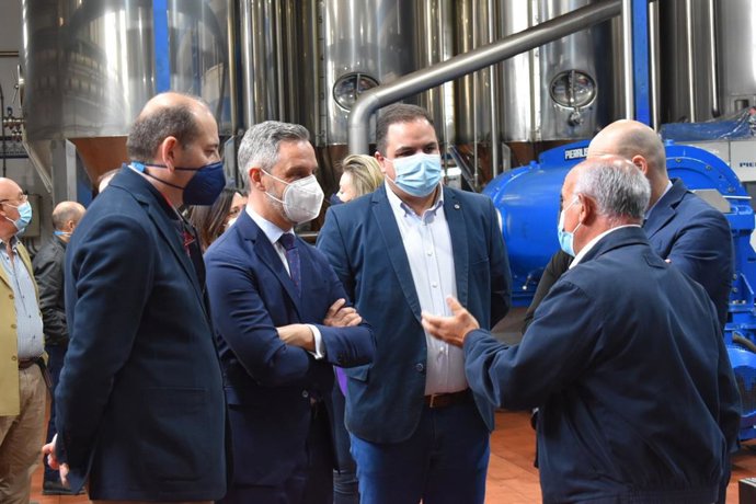 Visita a la cooperativa Virgen de la Villa.