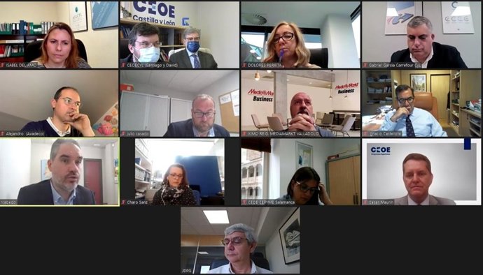 Reunión telemática para constituir la Comisión de Comercio.