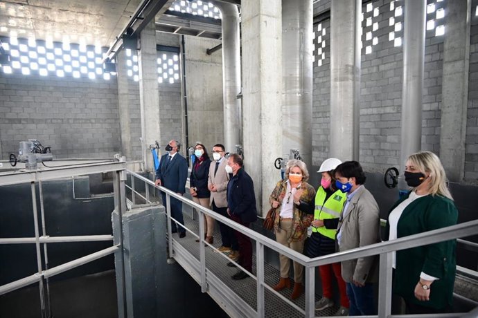 Visita a las obras del colector de Cúllar Vega