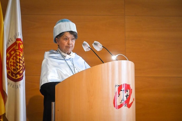 La socióloga Marina Subirats, investida doctora 'honoris causa' por la URV