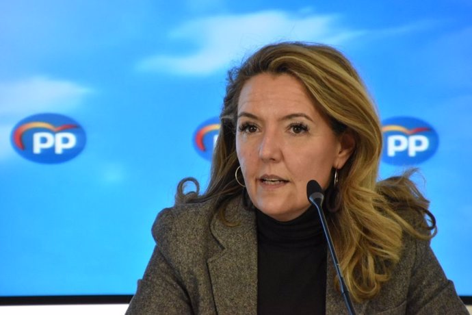La presidenta del PP de Asturias, Teresa Mallada, en el Comité Ejecutivo Regional.