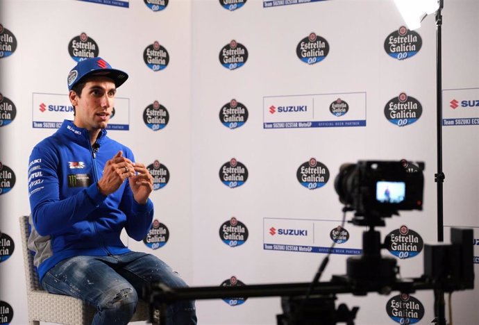 Entrevista del piloto de Suzuki y Estrella Galicia 0,0 Álex Rins para Europa Press, previa al GP España de MotoGP 2021 en el Circuito de Jerez-Ángel Nieto