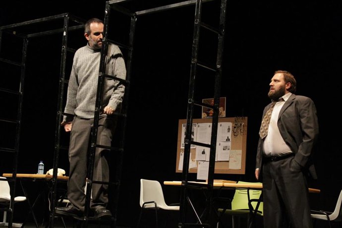 Un momento de una representacíon teatral.