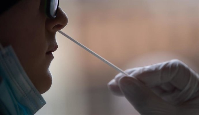 Archivo - Prueba de coronavirus en Alemania