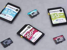 Tarjetas de memoria Kingston.