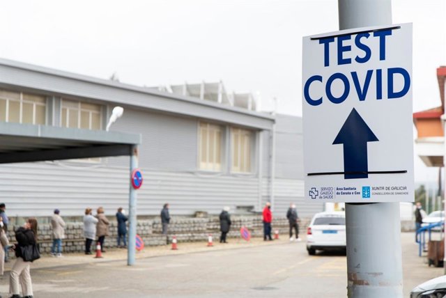 Archivo - Cribado realizado en Abegondo (A Coruña)