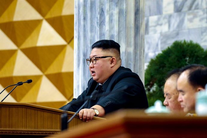 Archivo - Arxiu - Kim Jong-un, líder de Corea del Nord.