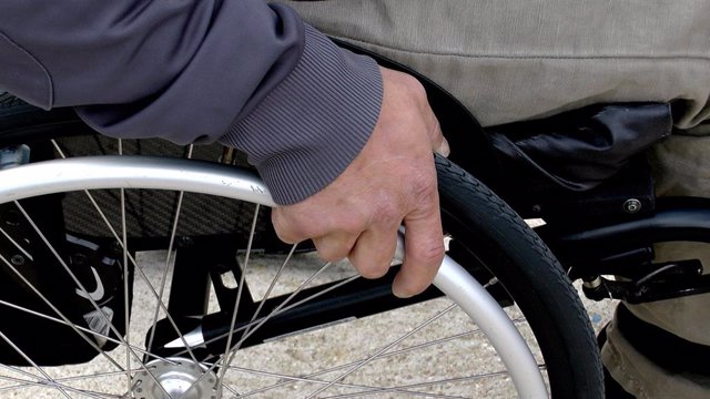 Archivo - Persona con discapacidad
