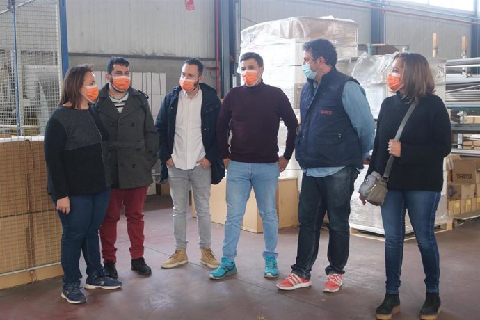 Cs visita la fábrica Tamarsa