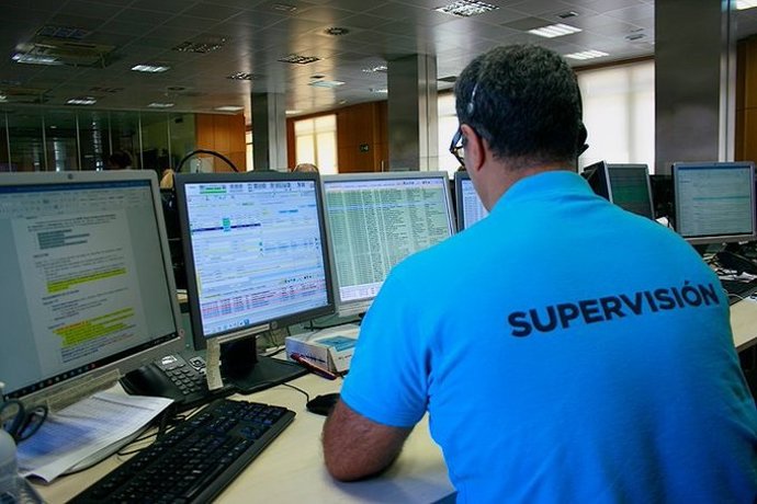 Imagen de archivo de un operario del Servicio de Emergencias de Castilla y León 112