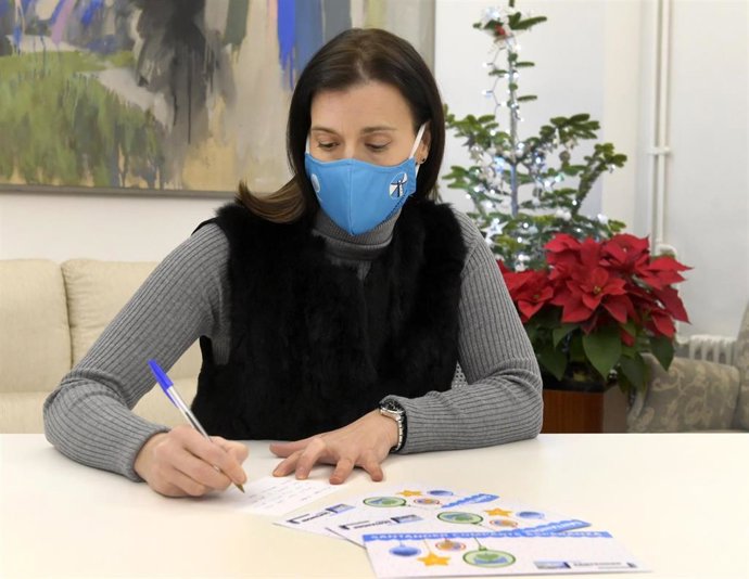 Archivo - Gema Igual, alcaldesa de Santander