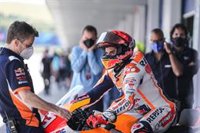 Marc Márquez: "Hoy se trataba de atacar, gracias a la valla de aire estoy aquí"