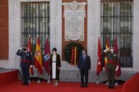 Madrid rinde homenaje a los héroes del 2 de Mayo en la Puerta del Sol con todos los candidatos del 4M salvo Iglesias