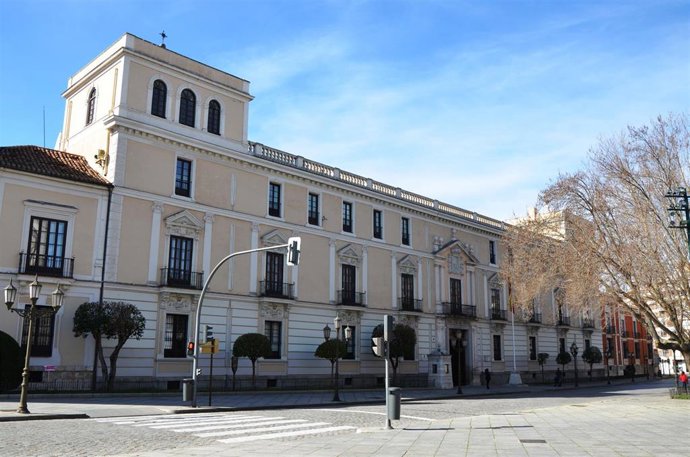Archivo - Palacio Real de Valladolid, donde Napoleón Bonaparte se hospedó en enero de 1809.
