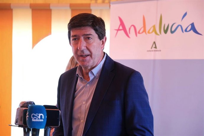 Juan Marín este sábado.