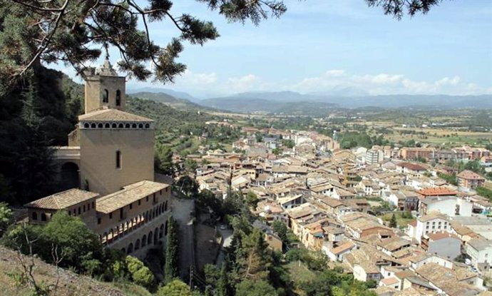 Vista de la localidad de Graus, en la Comarca de Ribagorza.