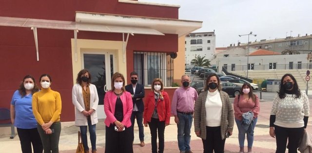 Visita al centro de salud de Pozo Alcón