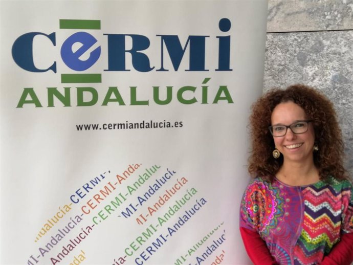 La presidenta de CERMI Andalucía, Marta Castillo