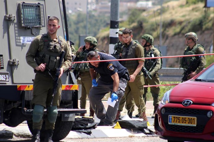 Militares israelíes en Cisjordania