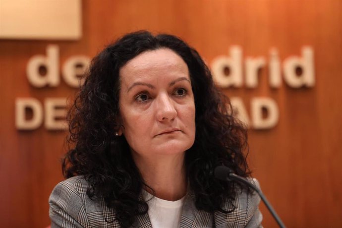 Archivo - La directora de Salud Pública de la Consejería de Sanidad, Yolanda Fuentes, comparece para informar sobre el primer caso de coronavirus confirmado en Madrid, en la Consejería de Sanidad/ Madrid (España), 26 de febrero de 2020.