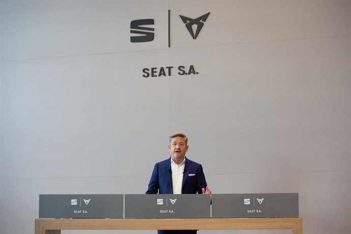 Archivo - El presidente de Seat, Wayne Griffiths, en una foto de archivo.