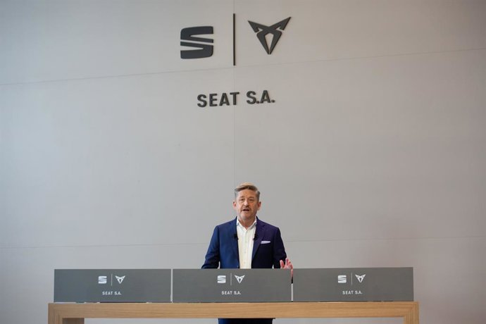 Archivo - Arxivo - El president de Seat, Wayne Griffiths, en una foto d'arxiu.