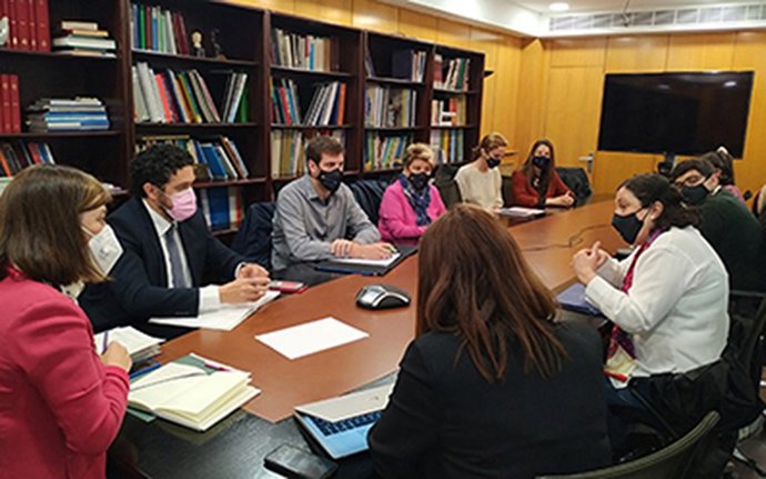 Reunión Salud con el Colegio de Enfermería