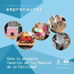 Cartel de 'Emprenautas'