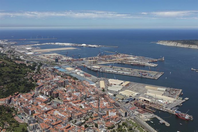 Archivo - Vista del Puerto de Bilbao