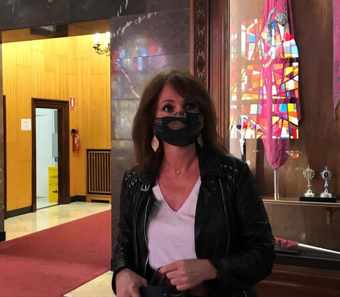 La consejera municipal de Economía, Innovación y Empleo del Ayuntamiento de Zaragoza, Carmen Herrarte