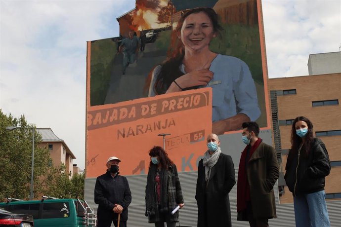 Uno de los nuevos murales de 'Distrito Vertical'.