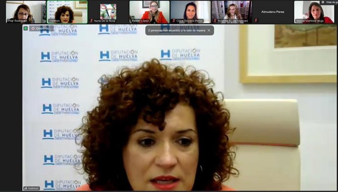 Clausura de la formación online de capacitación en TIC de la Diputación de Huelva.