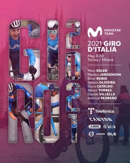 Marc Soler liderará al Movistar Team en el Giro de Italia de 2021.