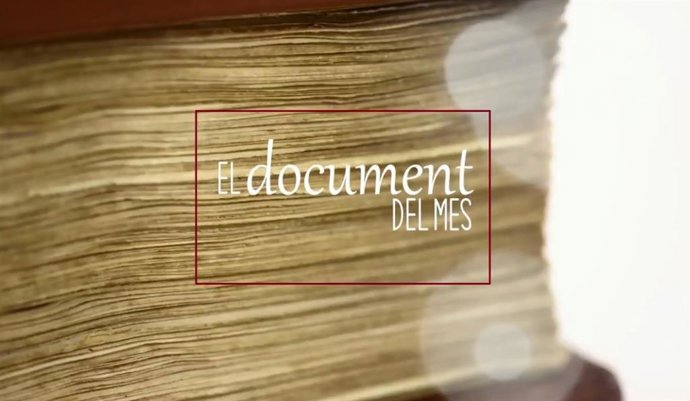 El Archivo del Reino de Mallorca presenta el Ceremonial de l'Arxiu como documento del mes.