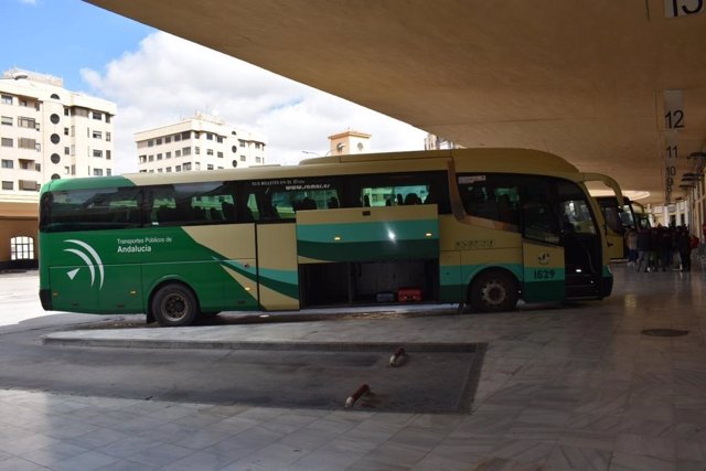 Un autobús del Consorcio de Transporte Metropolitano.