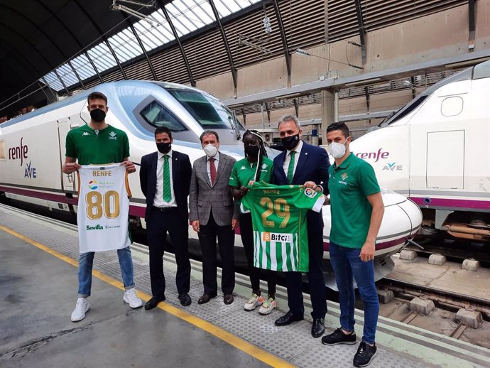 Acuerdo de colaboración entre Renfe y el Real Betis