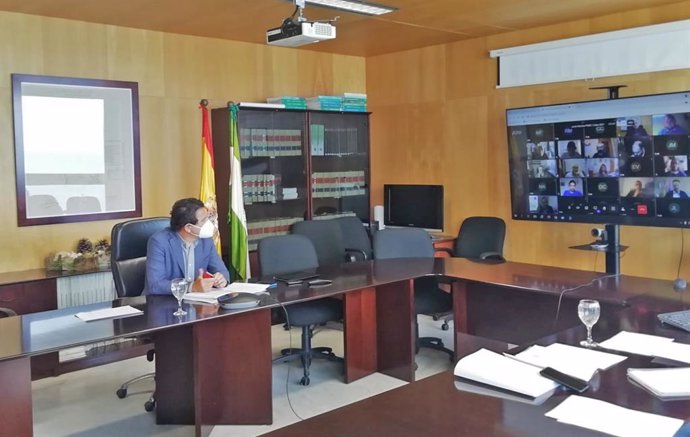 Daniel Sánchez en la Junta Rectora del Parque Natural Bahía de Cádiz