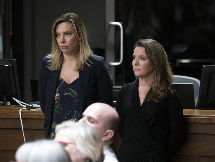 Katie Telford, a la derecha, en una imagen de archivo.