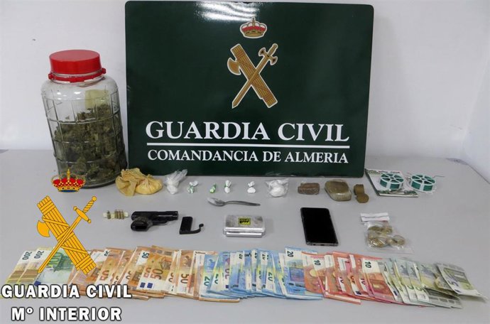 Droga intervenida en la operación 'LadySpainF'
