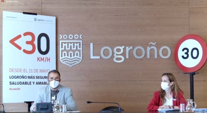 Logroño ultima la adaptación de sus vías y "está preparada" para convertirse en Ciudad 30 a partir del 11 de mayo